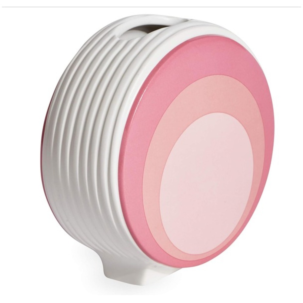 Jonathan Adler Flower Vase Croma Pink Circle Now House Modern Art Deco Mod Lines